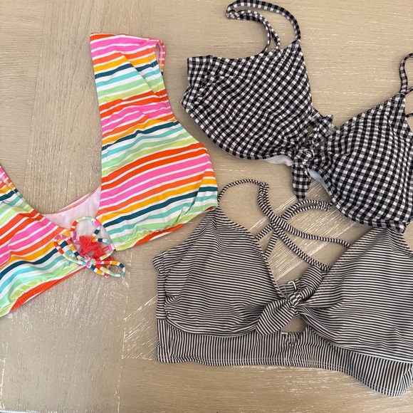 Variety Multicolor Large Swim Bikini Tops Collection - Picture 3 of 4